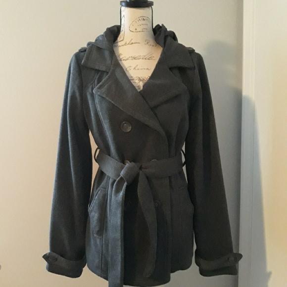 NWOT - YOKI Double-Breasted Coat - Picture 1 of 8